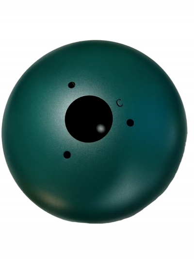 Глюкофон барабан Zani 13 тонов 30 см, изумрудный-2