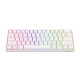 Беспроводная клавиатура Royal Kludge RK61 белая, Red Switch, русская раскладка